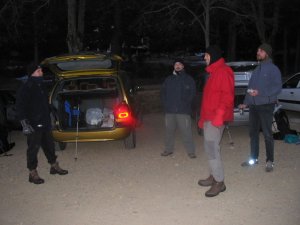 Aparcamiento junto al Hotel la Barranca