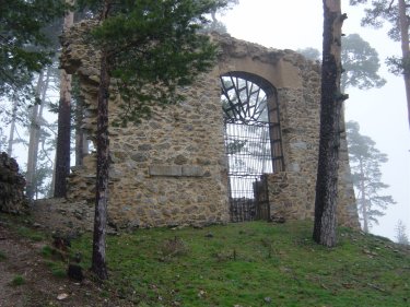 ruinas del convento de casaras, casa eraso, pabellon de casaras