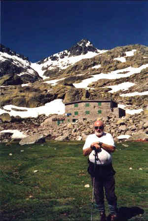 Julio en Refugio de Elola. (Junio de 2001)