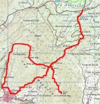 ruta desde el escorial a zarzalejo, pasando por las machotas