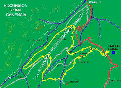 Ruta: Puerto de Canencia, Casa del Hornillo, Casa del Tentadero, Arroyo de Canencia, El Sestil, Puerto Canencia.