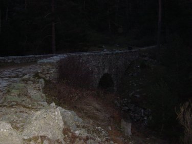 Puente de Enmedio, calzada romana de La Fuenfra