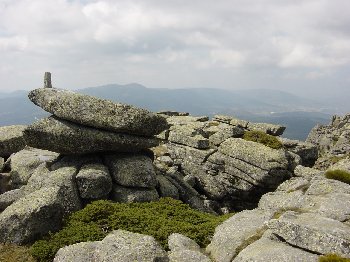 Una de las cimas de  La Pe�ota