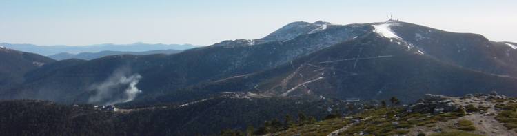 Bolita y Cuerda Larga vista desde la cima del 7º pico