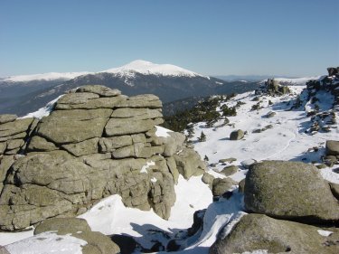 Pe�alara desde el Segundo pico de Siete Picos