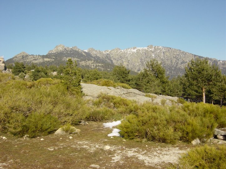 Siete Picos desde el mirador Luis Rosales