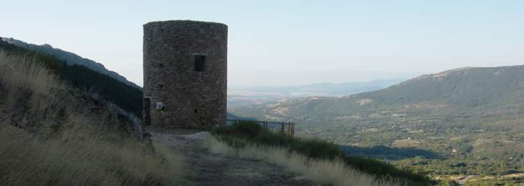 torre de la mina de plata de bustarviejo