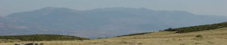 sierra de ayllon desde el collado abierto de bustarviejo