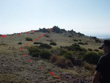 desvio de la ruta a la albardilla bustarviejo
