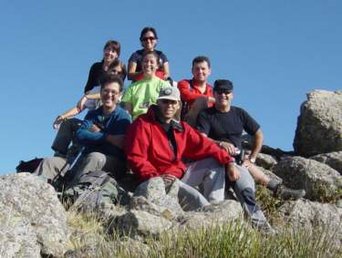 el grupo en la albardilla