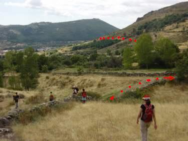 itinerario a seguir